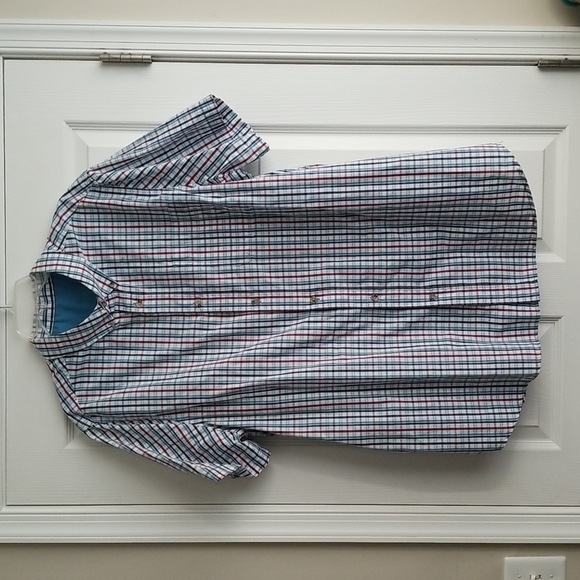 Kingsize Men's Pinstripe Button Down Shirt - Picture 1 of 5